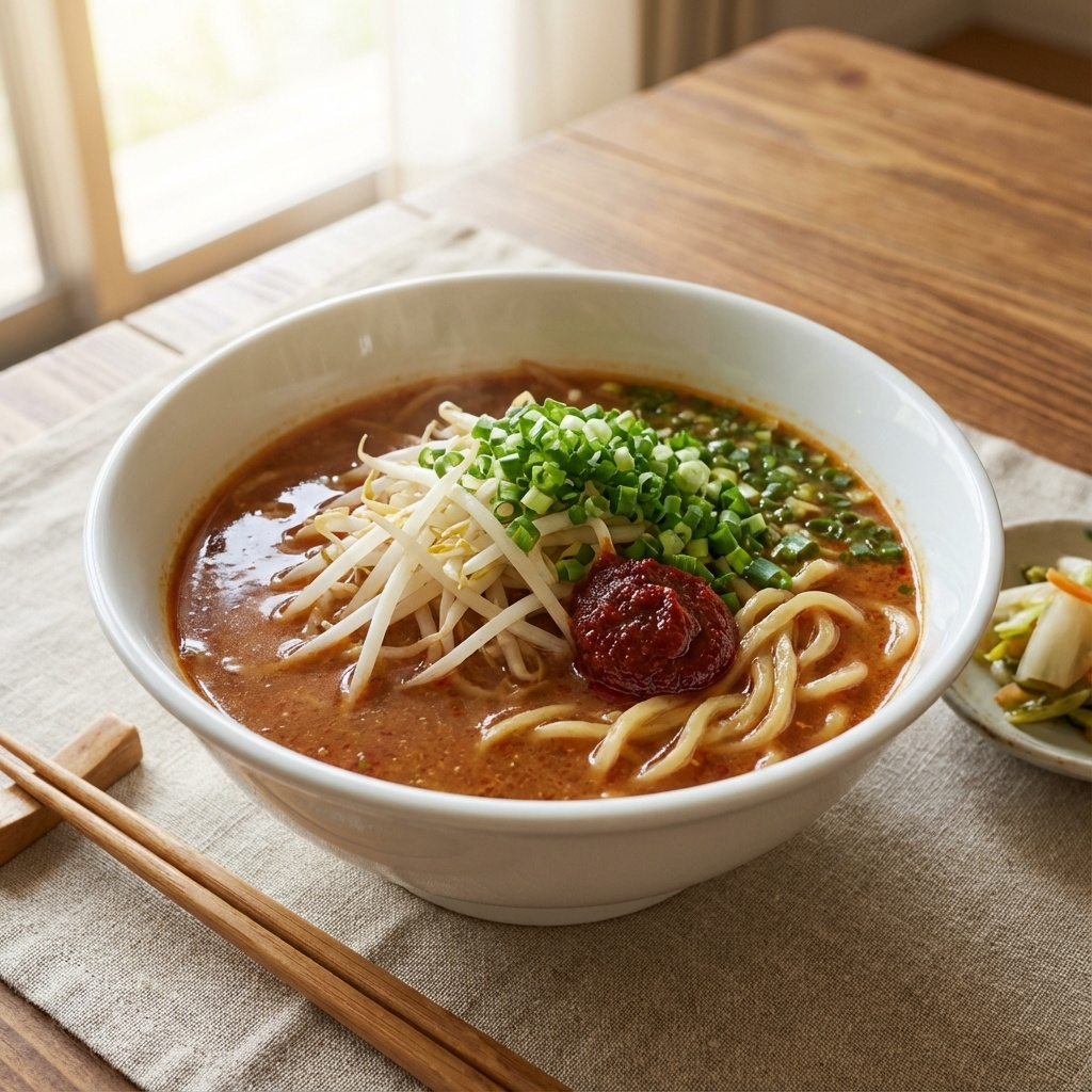 ピリ辛ラーメン