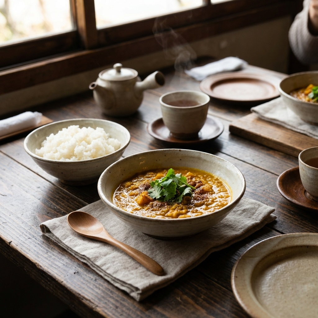 かぼちゃキーマカレー